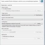 Creating a new dynamic Web Project in eclipse as strutsweb
